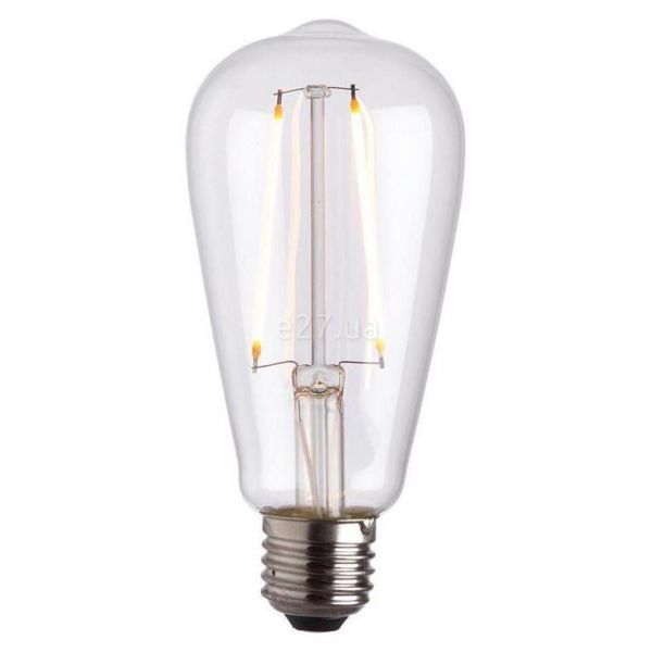 Лампа світлодіодна Endon 77106 потужністю 2W з серії E27 LED filament pear з цоколем E27, температура кольору — 2200K