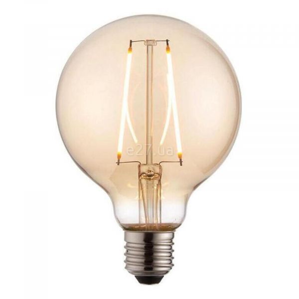 Лампа светодиодная Endon 77109 мощностью 2W из серии E27 LED filament globe с цоколем E27, температура цвета — 2000K