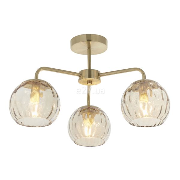 Люстра Endon 91968 Dimple 3lt Semi Flush