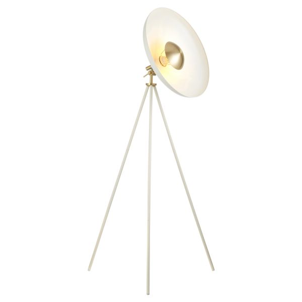 Торшер Endon 96563 Glo Floor, Warm white & brushed brass plate