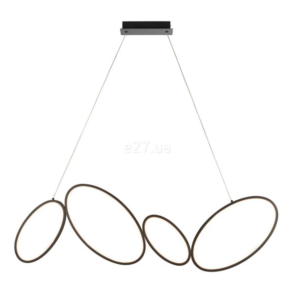 Підвісний світильник Endon 97628 Ovals 4lt Linear Pendant