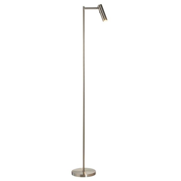 Торшер Endon 98116 Dedicated Reader Task Floor, Satin nickel plate
