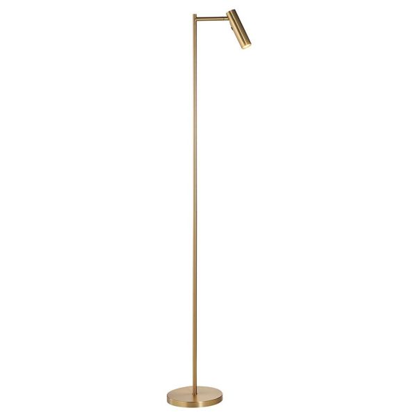 Торшер Endon 99774 Dedicated Reader Task Floor, Warm brass plate