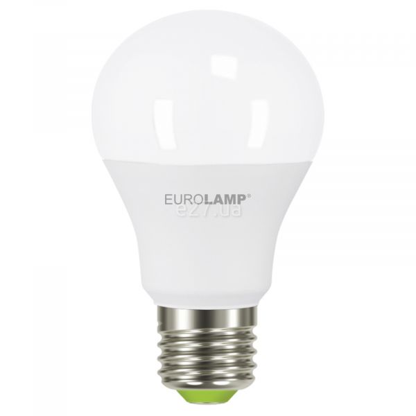 Лампа светодиодная Eurolamp LED-A60-12273(P) мощностью 12W. Типоразмер — A60 с цоколем E27, температура цвета — 3000K