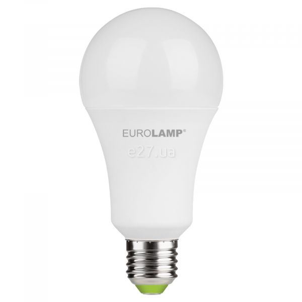 Лампа світлодіодна Eurolamp LED-A70-15272(P) потужністю 15W. Типорозмір — A70 з цоколем E27, температура кольору — 3000K