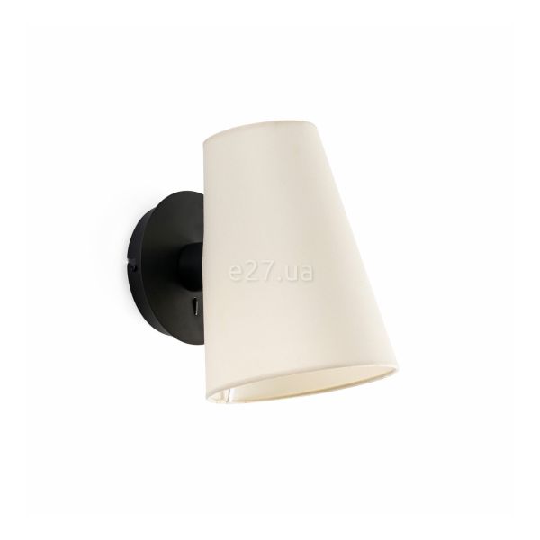 Бра Faro 20031-88 LUPE Black/beige table lamp