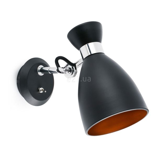 Бра Faro 20049 Retro Black and copper wall lamp