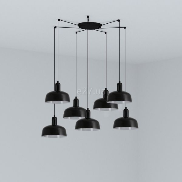 Люстра Faro 20340-117-7L Tatawin S 7L Black pendant lamp