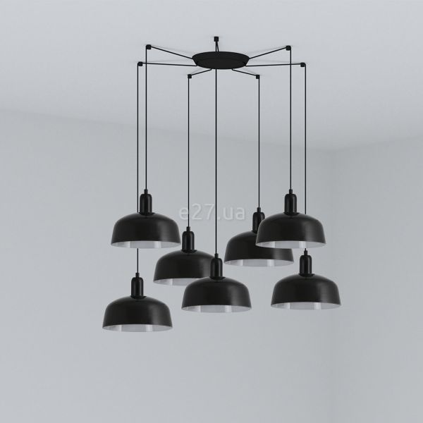 Люстра Faro 20340-120-7L Tatawin M 7L Black pendant lamp