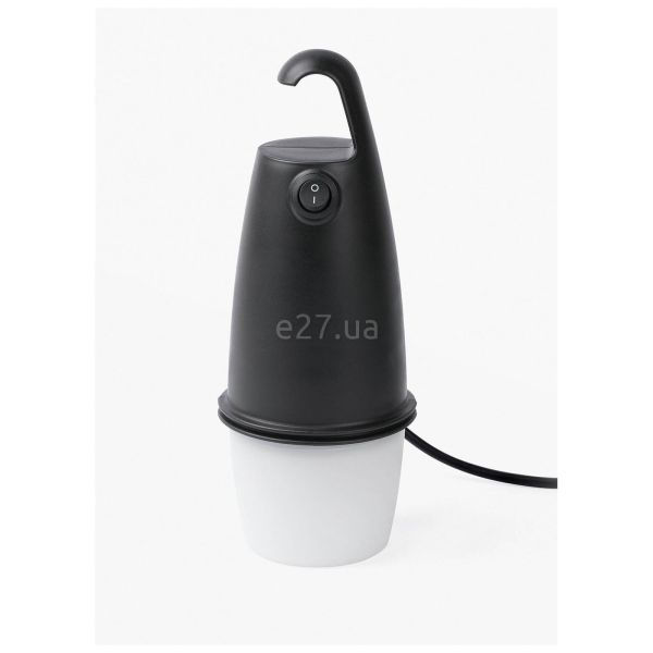 Настольная лампа Faro 28369 HOOK Black portable lamp