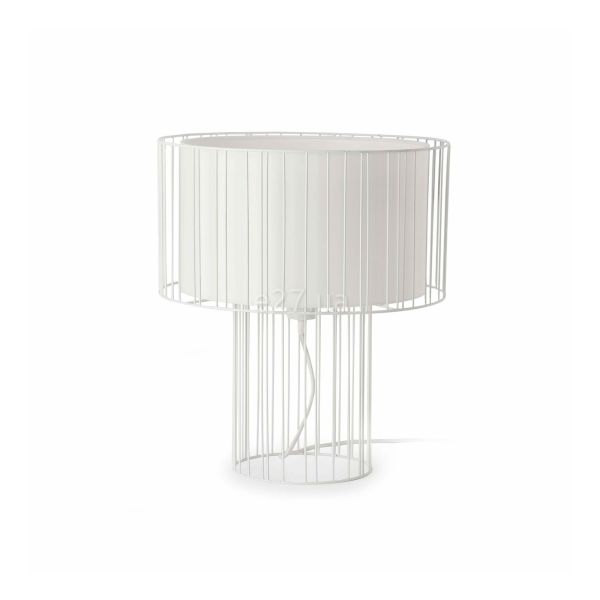 Настольная лампа Faro 29307 LINDA White table lamp