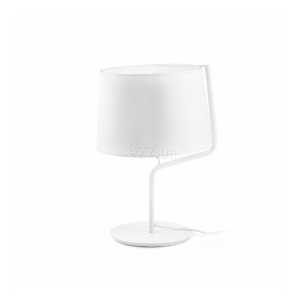 Настольная лампа Faro 29332 BERNI White table lamp