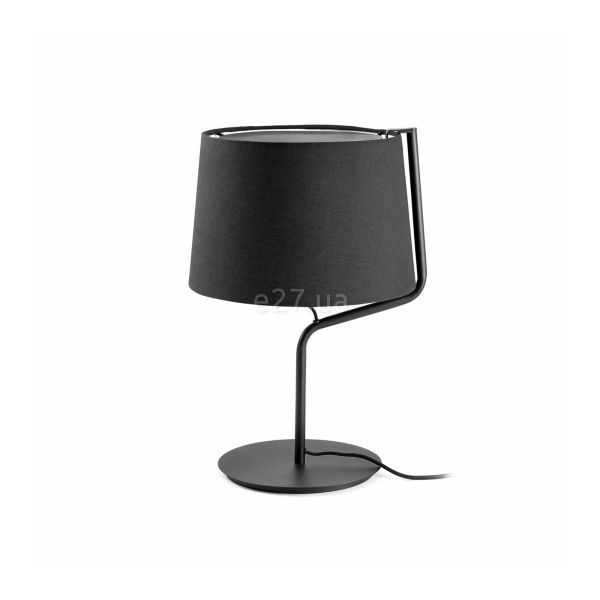 Настольная лампа Faro 29333 BERNI Black table lamp