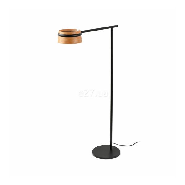 Торшер Faro 29569 LOOP Black floor lamp