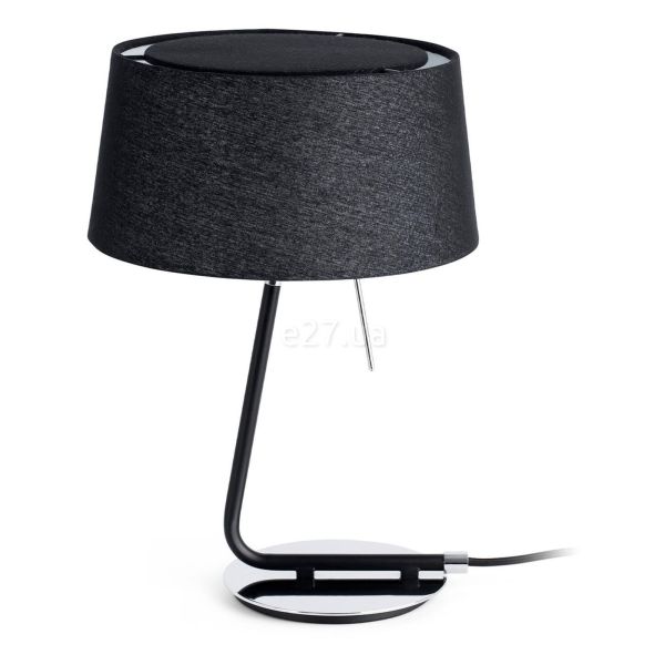 Настольная лампа Faro 29947 HOTEL Black table lamp