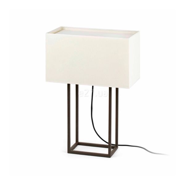 Настольная лампа Faro 29985 VESPER Brown and beige wall lamp