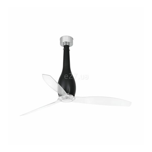 Потолочный вентилятор Faro 32003WP ETERFAN Matt black/transparent fan DC SMART