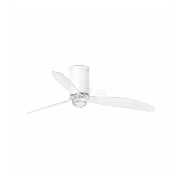 Люстра-вентилятор Faro 32039WP-9 MINI TUBE FAN M LED Matt white/transparent FAN M LED with DC SMART motor