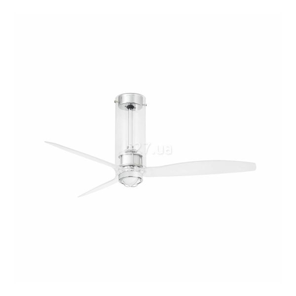 Люстра-вентилятор Faro 33374-9 TUBE FAN M LED Transparent FAN LED with Dc motor