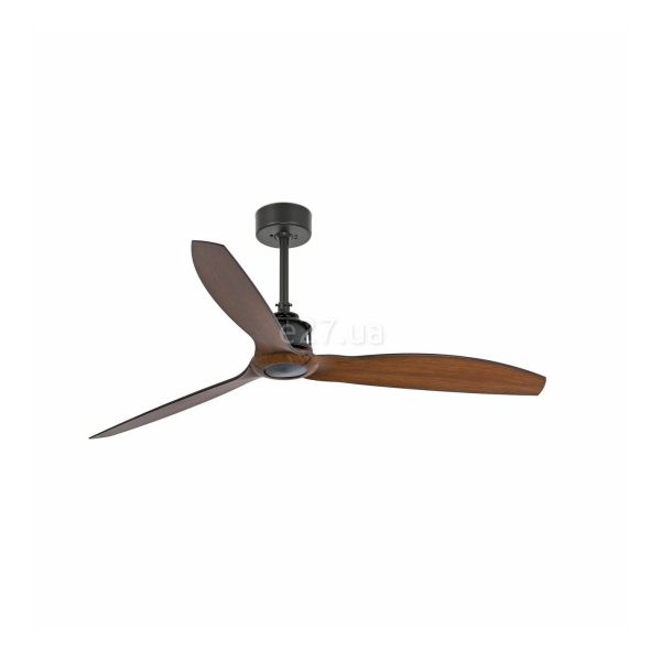 Потолочный вентилятор Faro 33395 JUST FAN M Black/wood fan with DC motor