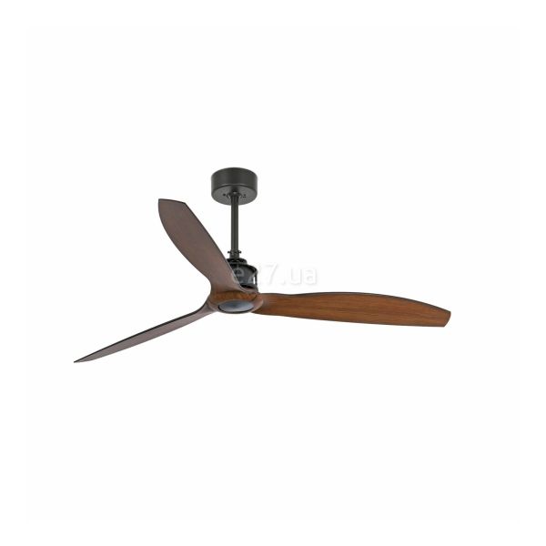 Потолочный вентилятор Faro 33395WP JUST FAN M Black/wood fan DC SMART