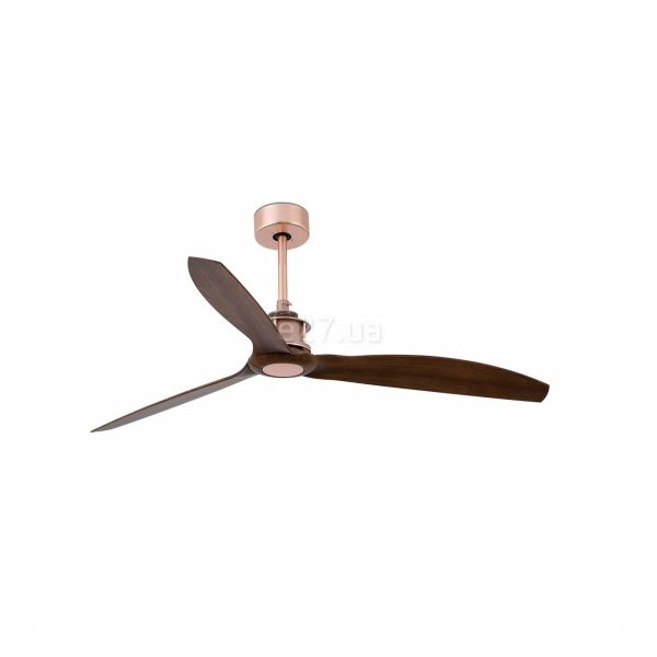 Потолочный вентилятор Faro 33399WP JUST FAN Copper/wood fan DC SMART
