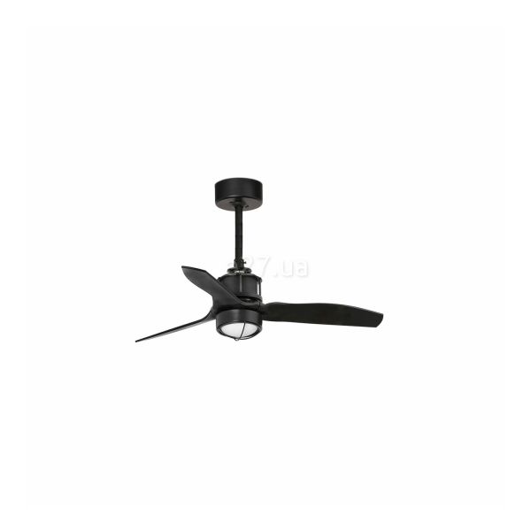 Люстра-вентилятор Faro 33424WP-10 JUST FAN XS LED Matt black fan DC81cm SMART