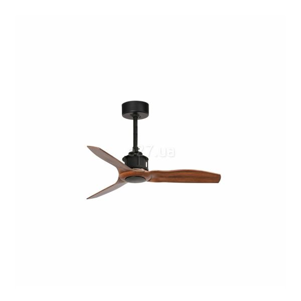 Потолочный вентилятор Faro 33425 JUST FAN XS Black/wood fan 81cm