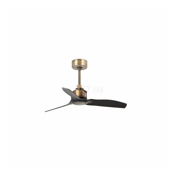 Стельовий вентилятор Faro 33429 JUST FAN XS Old gold/black fan 81cm