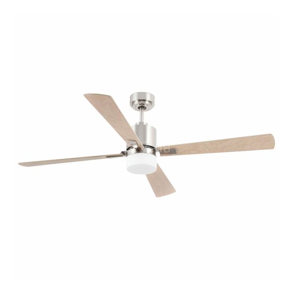 Люстра-вентилятор Faro 33470 PALK L Satin nickel fan with DC motor