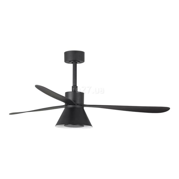 Люстра-вентилятор Faro 33761-23 AMELIA L CONE LED Black fan