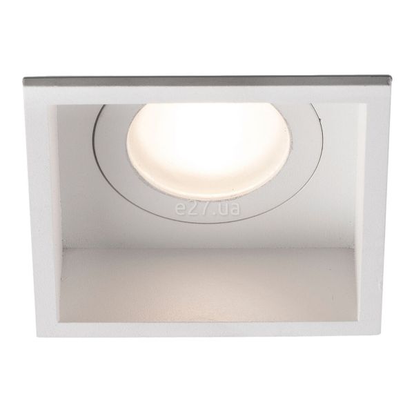 Точечный светильник Faro 40116 Hyde SQ White square recessed lamp