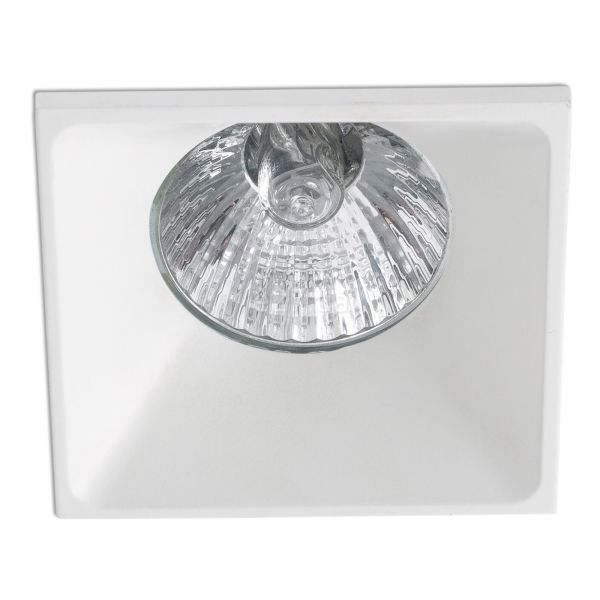 Точечный светильник Faro 43400 Neon SQ White recessed lamp