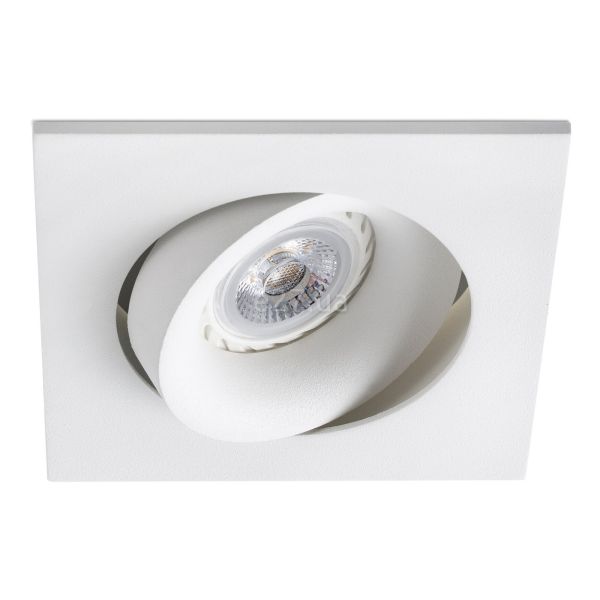 Точечный светильник Faro 43402 Argon SQ White recessed lamp