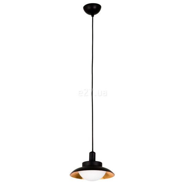 Підвісний світильник Faro 62139 SIDE 200 Black/copper pendant lamp G9