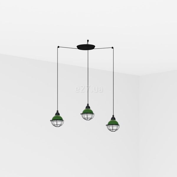 Люстра Faro 62803-3L CLAIRE 3L Green pendant lamp