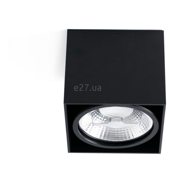 Точковий світильник Faro 63275 TECTO AR111 Black ceiling lamp