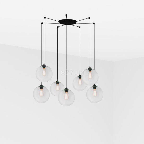 Люстра Faro 64128-7L CLARA 7L Transparent pendant lamp