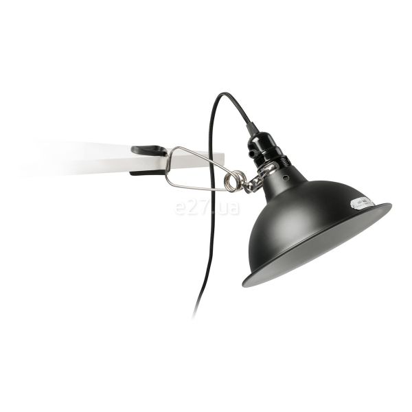 Настольная лампа Faro 64169 PEPPER Black clip lamp