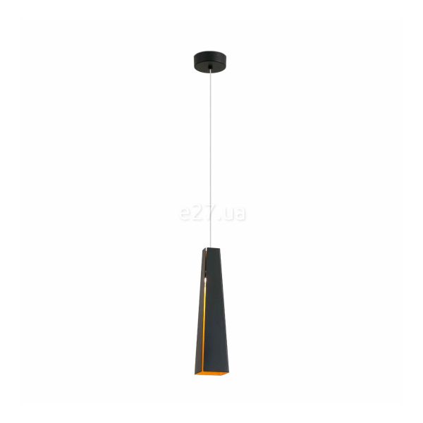 Підвісний світильник Faro 64172 PLUMA Black and gold pendant lamp