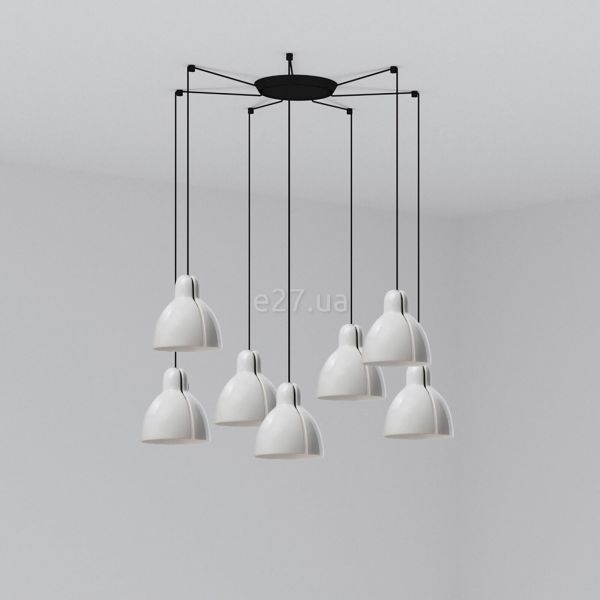 Люстра Faro 64255-111-7L Venice 7L White pendant lamp