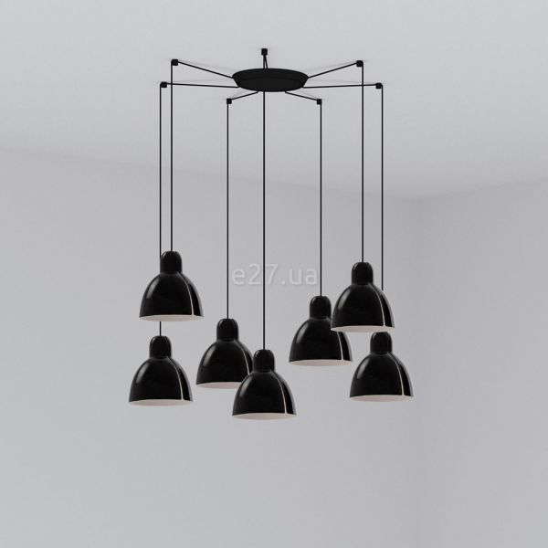 Люстра Faro 64255-112-7L Venice 7L Black pendant lamp