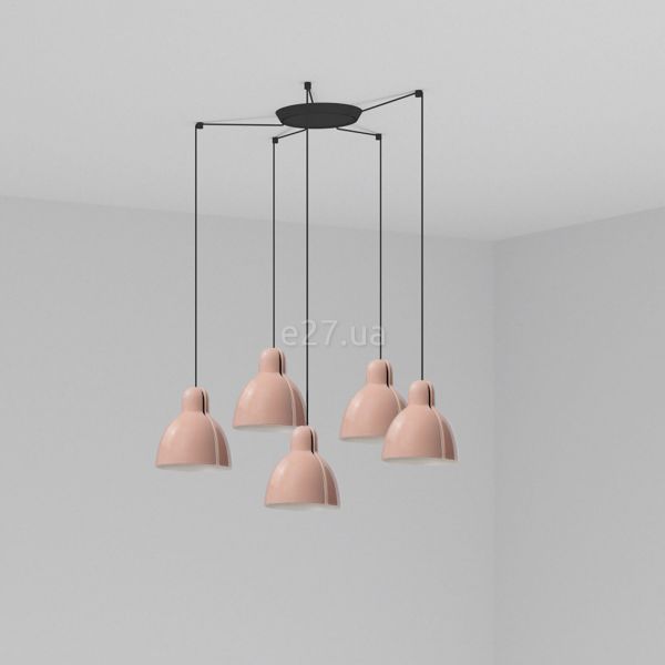 Люстра Faro 64255-113-5L Venice 5L Pink pendant lamp