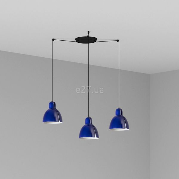 Люстра Faro 64255-115-3L Venice 3L Cobalt blue pendant lamp