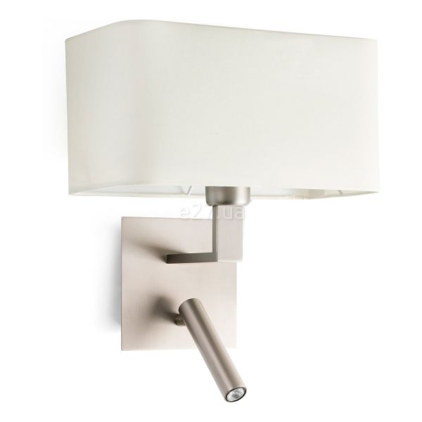 Бра Faro 64300 HANNA Nickel wall lamp with reader