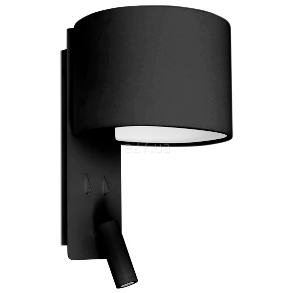 Бра Faro 64305 FOLD Black wall lamp with reader