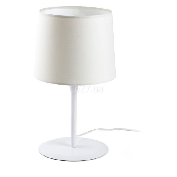 Настольная лампа Faro 64310-04 CONGA White/white table lamp