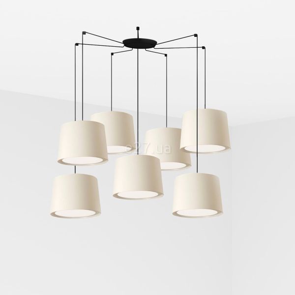 Люстра Faro 64314-54-7L CONGA 7L White pendant lamp