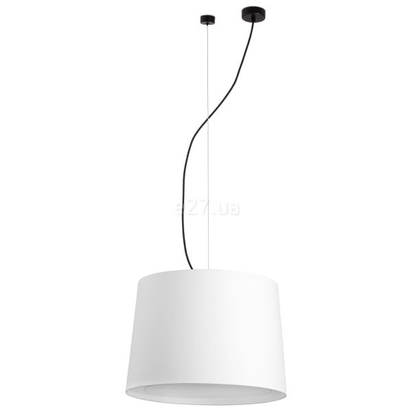 Підвісний світильник Faro 64314-54 CONGA Black/white pendant lamp ø450