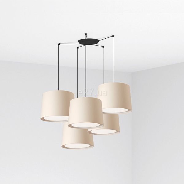 Люстра Faro 64314-55-5L CONGA 5L Beige pendant lamp